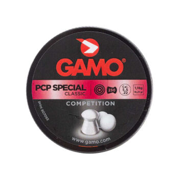 Imagem do produto CHUMBINHO GAMO PCP SPECIAL  5,5 MM (250 UNIDADES)
