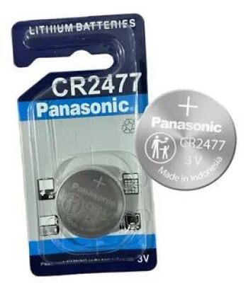 Imagem do produto Bateria CR2477 Panasonic - Valor Unitário