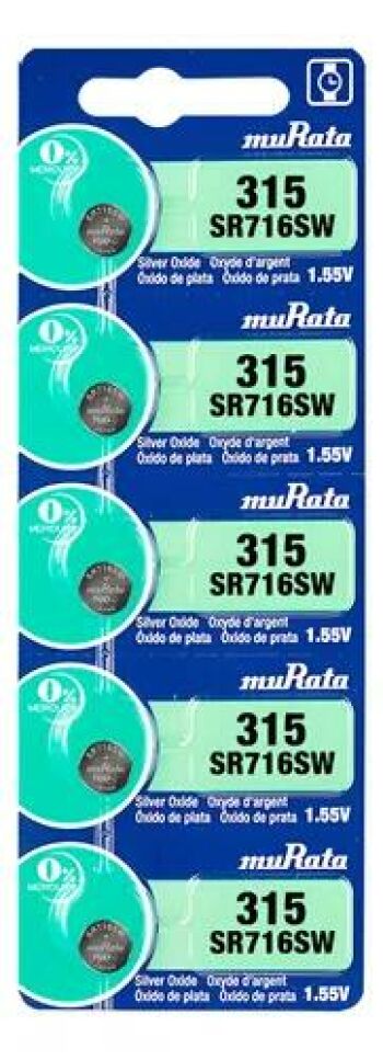 Imagem do produto Bateria 315 (SR 716) Murata - Valor Unitário
