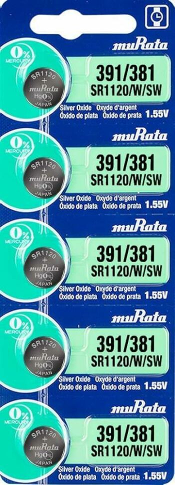 Imagem do produto Bateria 391 (SR1120/W/SW) Murata - Valor Unitário