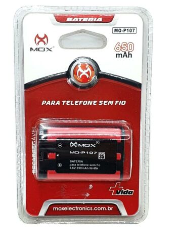 Imagem do produto Bateria Telefone MOX MO-P107 - 3.6 V - 650 mAh - Valor Unitário