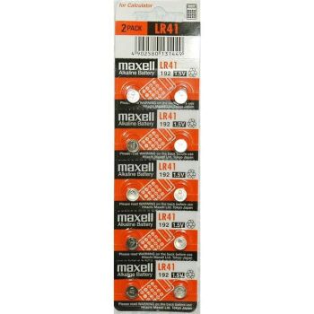 Imagem do produto Bateria LR41 (192) Maxell - Valor Unitário