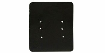 Imagem do produto Cartela Para Brincos 6 Furos - Preta - 3,9 x 4,4 cm (Pacote com 100 unidades)