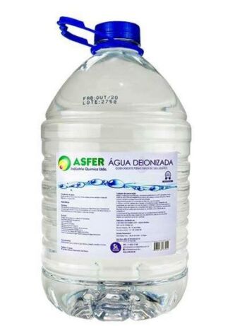 Imagem do produto Água Deionizada – 5 Litros