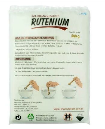 Imagem do produto Sal Branqueador Rutenium (500gr)