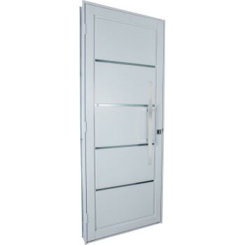 Imagem do produto PORTA SOCIAL SLIM COM FRISO COM PUXADOR RETO GRANDE 80CM