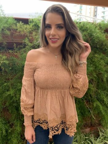 Imagem de Blusa de Voil com Renda - Tuart