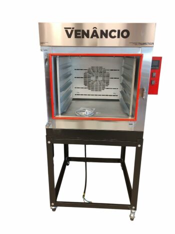 Imagem do produto FORNO TURBO A GÁS PARA 5 ASSADEIRAS 58X70 VENÂNCIO INOX INTERNO