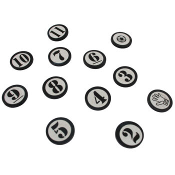 Imagem do produto Marcadores Magnéticos Para Quadros Tático - Kit Com 12PÇS - 968368