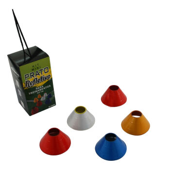 Imagem do produto Kit Mini Prato Refletivo Com 50 PÇS