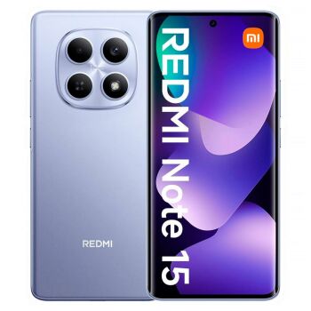Imagem do produto Celular Xiaomi Redmi Note 15 Dual SIM 128GB 6GB RAM de 6.77 108MP 20MP - Roxo (Global)