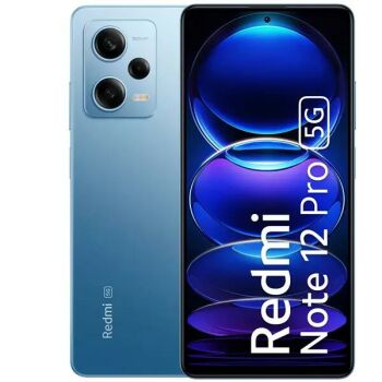 Imagem do produto Celular Xiaomi Redmi Note 12 Pro 5G Dual SIM de 256GB 12GB RAM de 6.67 50+8+2MP 16MP - Time Blue