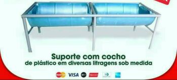 Imagem do produto Suporte de Cochos e Bebedouro Australiano para Bovinos e Equinos