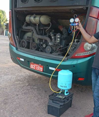 Imagem da notícia Passageiros protestam e se recusam a seguir viagem em ônibus sem ar condicionado