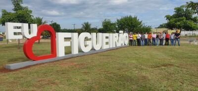Imagem da notícia “Eu amo Figueirão”: novo cartão postal da cidade encanta população