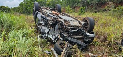 Imagem da notícia Grave acidente na BR-262 deixa família ferida e crianças hospitalizadas em MS
