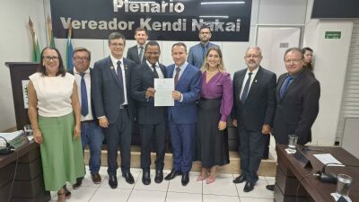 Imagem da notícia Prefeito de Paraíso das Águas reforça compromisso com diálogo e parceria com a Câmara em 2026