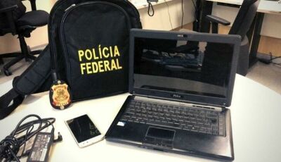 Imagem da notícia PF realiza operação contra abuso sexual infantojuvenil e apreende materiais pornográficos em Coxim