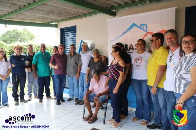 Imagem da notícia Vereadores de Alcinópolis participam da entrega da primeira casa do programa habitacional Ampliando Sonhos