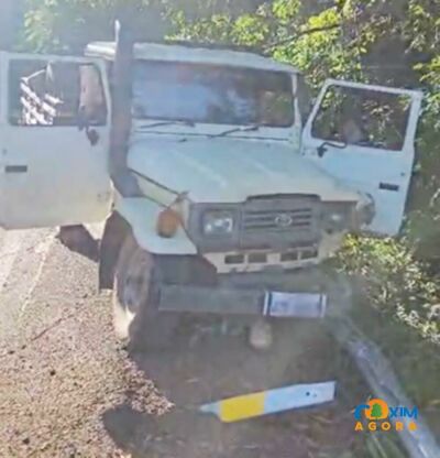 Imagem da notícia Três são arremessados em acidente na Serra da Alegria, em Rio Verde de MT