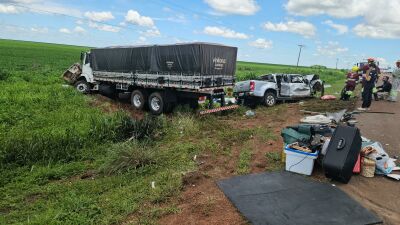 Imagem da notícia Grave acidente na BR-163 deixa três mortos e três feridos em Sonora