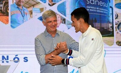 Imagem da notícia Sanesul anuncia parceria com o paratleta olímpico Yeltsin Jacques, medalhista em Paris e Tóquio