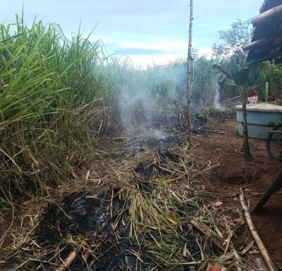 Imagem da notícia Homem é preso em flagrante por queima irregular e poluição em bairro de Cassilândia