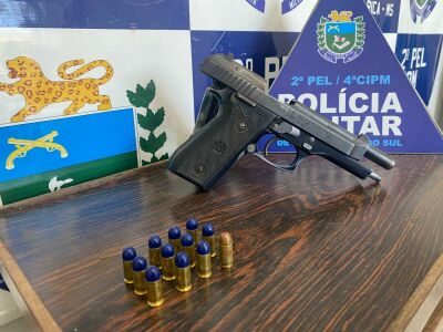 Imagem da notícia Vídeo: acusado de homicídio é preso com pistola e munições após dias de buscas em Costa Rica
