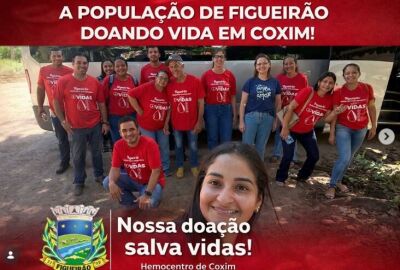 Imagem da notícia Figueirão leva 14 doadores ao Hemosul e reforça corrente de solidariedade em Coxim