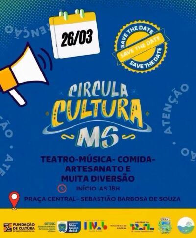 Imagem da notícia Praça Central de Figueirão recebe noite cultural com teatro, feira e gastronomia