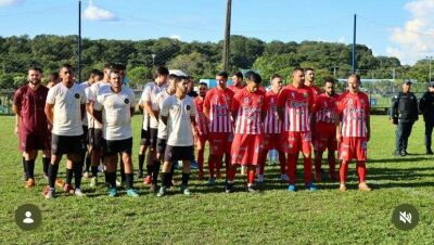 Imagem da notícia Abertura da Liga Estadual de Futebol Suíço movimenta Figueirão e tem vitória visitante por 3 a 1