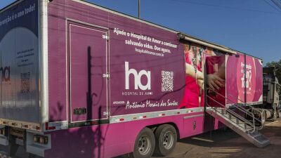 Imagem da notícia Carreta do Hospital de Amor realiza mais de 500 exames gratuitos em São Gabriel do Oeste