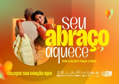 Imagem da notícia Bombeiros de MS participam da campanha “Seu Abraço Aquece” para arrecadar agasalhos