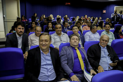 Imagem da notícia Prefeito Juvenal Consolaro participa de reunião no TCE para levar inovação à saúde pública de Figueirão