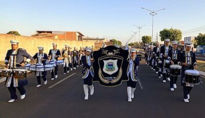 Imagem da notícia Com apoio do prefeito Juvenal Consolaro, banda de Figueirão conquista 1º lugar em competição internacional de fanfarras