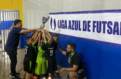 Imagem da notícia Figueirão conquista dobradinha de ouro na Liga Azul de Futsal