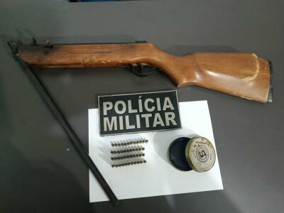 Imagem da notícia Homem é preso em Sonora por ameaçar cunhado e portar espingarda ilegal