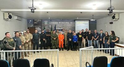 Imagem da notícia Autoridades de MS, MT e GO se reúnem em Coxim para discutir segurança nas divisas