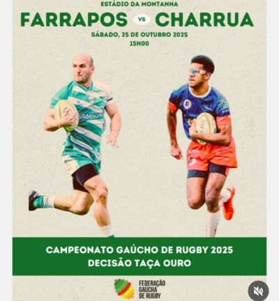 Imagem principal do artigo Farrapos e Charrua disputam a grande final do Campeonato Gaúcho de Rugby de XV.