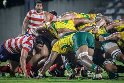 Imagem principal do artigo Brasil enfrenta o Paraguai em duelo decisivo pelas Eliminatórias do Mundial de Rugby XV.
