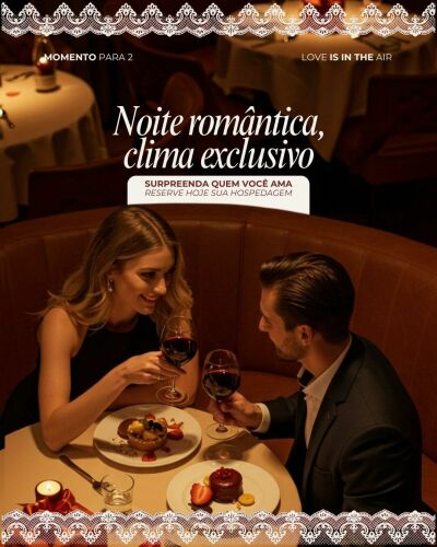 Pacote Dia dos Namorados - Oeste Plaza Hotel