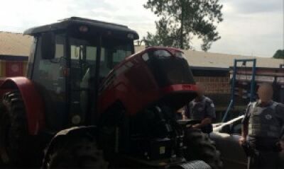 Imagem principal do artigo Veículo Recuperado: Trator Massey Ferguson 4275 Em Nhandeara