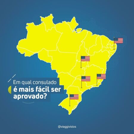 Imagem principal do artigo Em qual consulado é mais fácil conseguir o visto americano?
