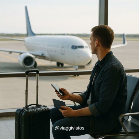 Imagem principal do artigo Primeira viagem de avião? Dicas práticas para viajar com conforto e sem perrengue