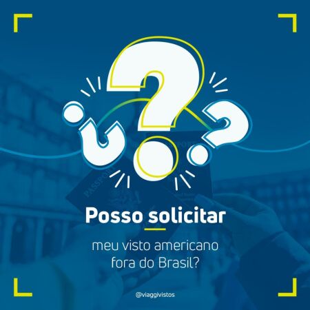 Imagem principal do artigo Brasileiros que moram no exterior podem solicitar o visto americano?