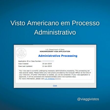 Imagem principal do artigo Visto Americano em Processo Administrativo (Administrative Processing)