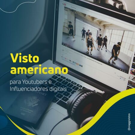 Imagem principal do artigo Visto Americano para Youtubers e Digitais Influencers
