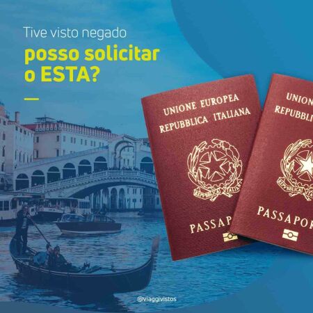 Imagem principal do artigo Visto americano negado. Posso tentar o ESTA?