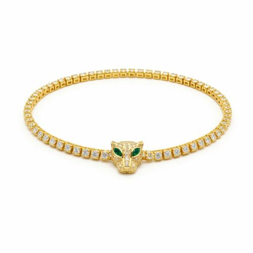 Imagem de Pulseira Pantera Dourada