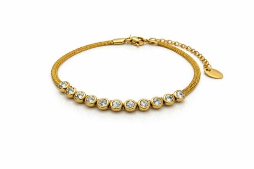 Imagem de Pulseira Brilho Dourada